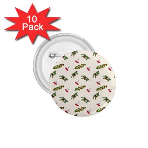 Spruce And Pine Branches 1.75  Buttons (10 pack) from ArtsNow.com Front