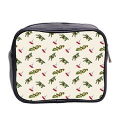 Spruce And Pine Branches Mini Toiletries Bag (Two Sides) from ArtsNow.com Back