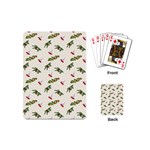 Spruce And Pine Branches Playing Cards Single Design (Mini)