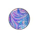 Blue hues feathers Hat Clip Ball Marker