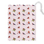 Bullfinches Sit On Branches Drawstring Pouch (4XL)