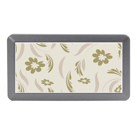 Folk flowers pattern Floral surface design Seamless pattern Memory Card Reader (Mini) from ArtsNow.com Front