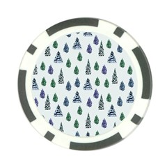 Coniferous Forest Poker Chip Card Guard from ArtsNow.com Back