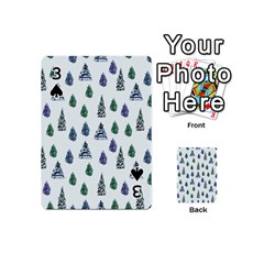 Coniferous Forest Playing Cards 54 Designs (Mini) from ArtsNow.com Front - Spade3
