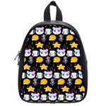 Cats Sun Stars School Bag (Small)