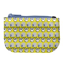 Cartoon Pattern Large Coin Purse from ArtsNow.com Front