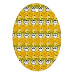 Cartoon Pattern Ornament (Oval)