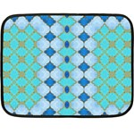 Turquoise Fleece Blanket (Mini)