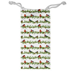 Bullfinches On The Branches Jewelry Bag from ArtsNow.com Front