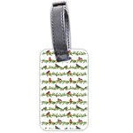 Bullfinches On The Branches Luggage Tag (two sides)