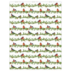 Bullfinches On The Branches Drawstring Bag (Large) from ArtsNow.com Back