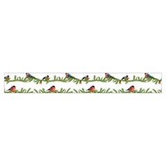 Bullfinches On The Branches Make Up Case (Small) from ArtsNow.com Zipper Tape Front