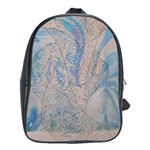 Convoluted patterns School Bag (XL)