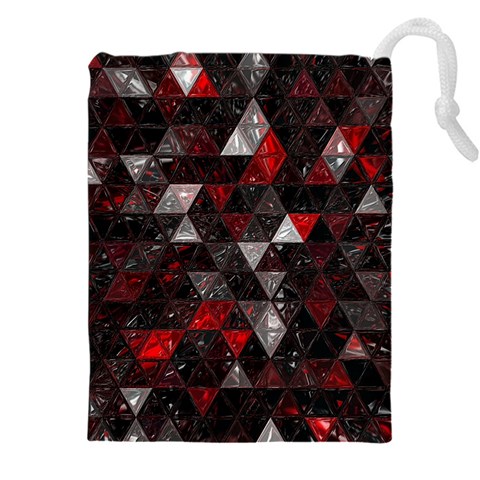 Gothic Peppermint Drawstring Pouch (4XL) from ArtsNow.com Front