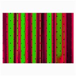 Warped Stripy Dots Large Glasses Cloth (2 Sides)