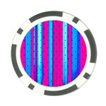 Warped Stripy Dots Poker Chip Card Guard (10 pack)
