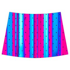 Warped Stripy Dots Kids  Midi Sailor Dress from ArtsNow.com Back Skirt