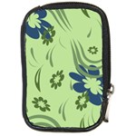 Folk flowers print Floral pattern Ethnic art Compact Camera Leather Case