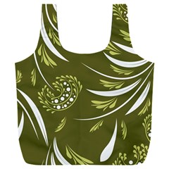 Folk flowers print Floral pattern Ethnic art Full Print Recycle Bag (XXXL) from ArtsNow.com Front