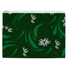 Folk flowers print Floral pattern Ethnic art Cosmetic Bag (XXL) from ArtsNow.com Front