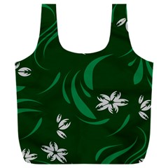 Folk flowers print Floral pattern Ethnic art Full Print Recycle Bag (XXL) from ArtsNow.com Front