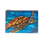 Sea Turtle  Cosmetic Bag (Large)