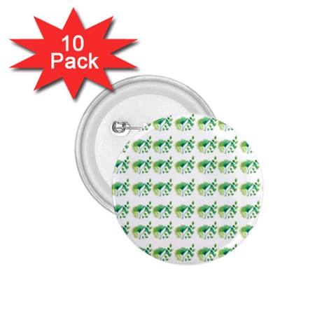 Floral 1.75  Buttons (10 pack) from ArtsNow.com Front
