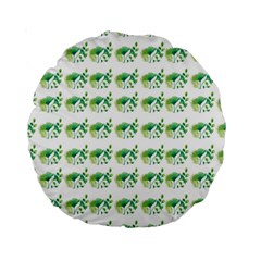 Floral Standard 15  Premium Round Cushions from ArtsNow.com Back