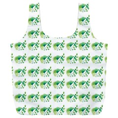 Floral Full Print Recycle Bag (XXL) from ArtsNow.com Back