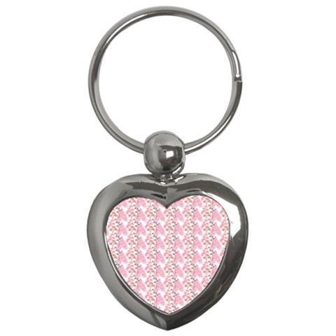 Floral Key Chain (Heart) from ArtsNow.com Front