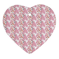 Floral Heart Ornament (Two Sides) from ArtsNow.com Front