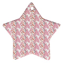 Floral Star Ornament (Two Sides) from ArtsNow.com Front