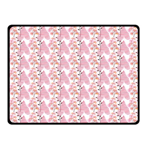 Floral Double Sided Fleece Blanket (Small)  from ArtsNow.com 45 x34  Blanket Back