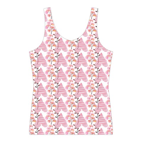 Floral Sport Tank Top  from ArtsNow.com Front