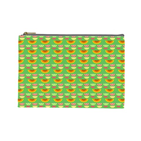 Fruits Cosmetic Bag (Large) from ArtsNow.com Front