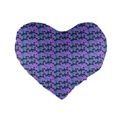 Pattern Standard 16  Premium Heart Shape Cushions from ArtsNow.com Front