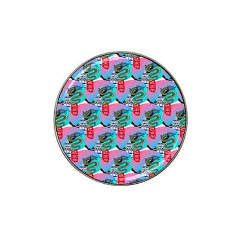 Retro Snake Hat Clip Ball Marker (4 pack) from ArtsNow.com Front