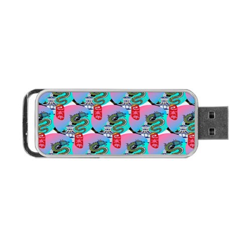 Retro Snake Portable USB Flash (One Side) from ArtsNow.com Front
