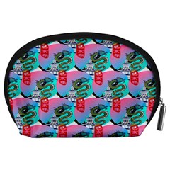 Retro Snake Accessory Pouch (Large) from ArtsNow.com Back