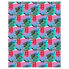 Retro Snake Drawstring Pouch (XL) from ArtsNow.com Front