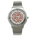 Retro Color Stainless Steel Watch