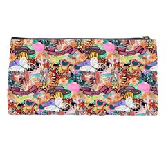 Retro Color Pencil Case from ArtsNow.com Back