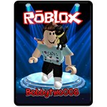 ROBLOX I LOVE CATS FLEECE BLANKET - SIZE 60  x 80  Fleece Blanket (Large)