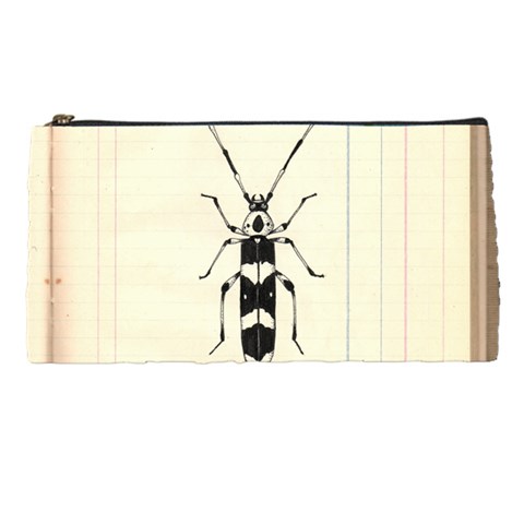 Banded Alder Borer  Pencil Case from ArtsNow.com Front