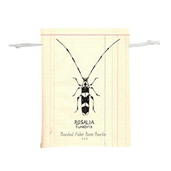 Banded Alder Borer  Lightweight Drawstring Pouch (M) from ArtsNow.com Front