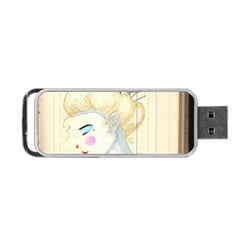 clown maiden Portable USB Flash (Two Sides) from ArtsNow.com Back