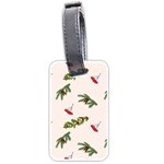 Rowan Branches And Spruce Branches Luggage Tag (one side)