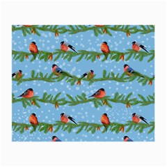Bullfinches On Spruce Branches Small Glasses Cloth (2 Sides) from ArtsNow.com Back