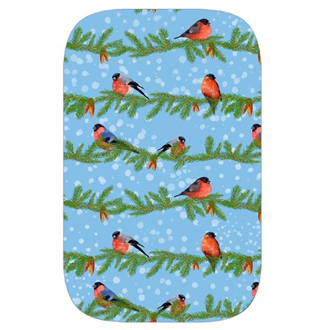 Bullfinches On Spruce Branches Waist Pouch (Large) from ArtsNow.com Front