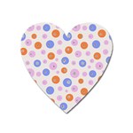 Colorful Balls Heart Magnet